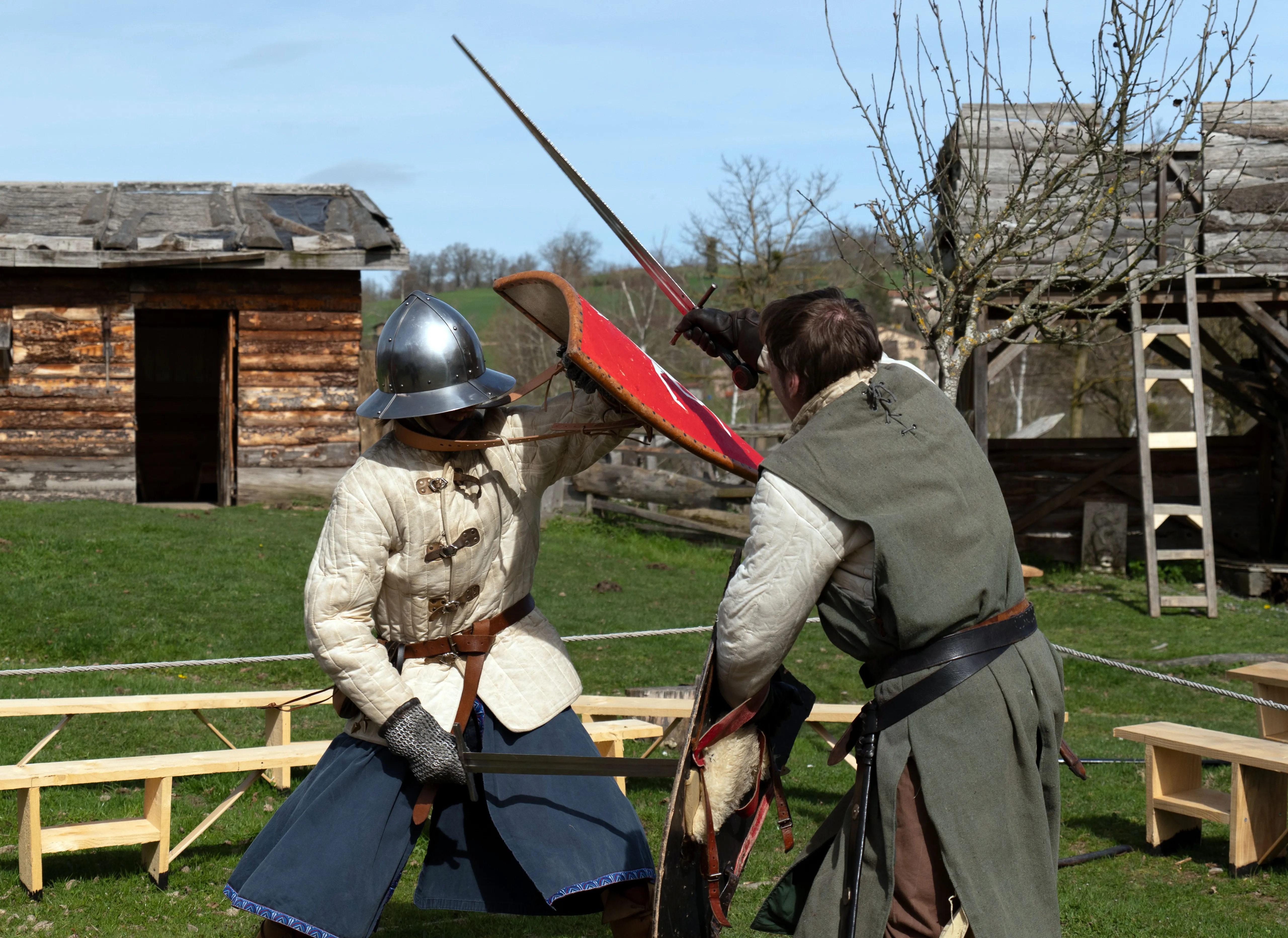Démonstration de combats