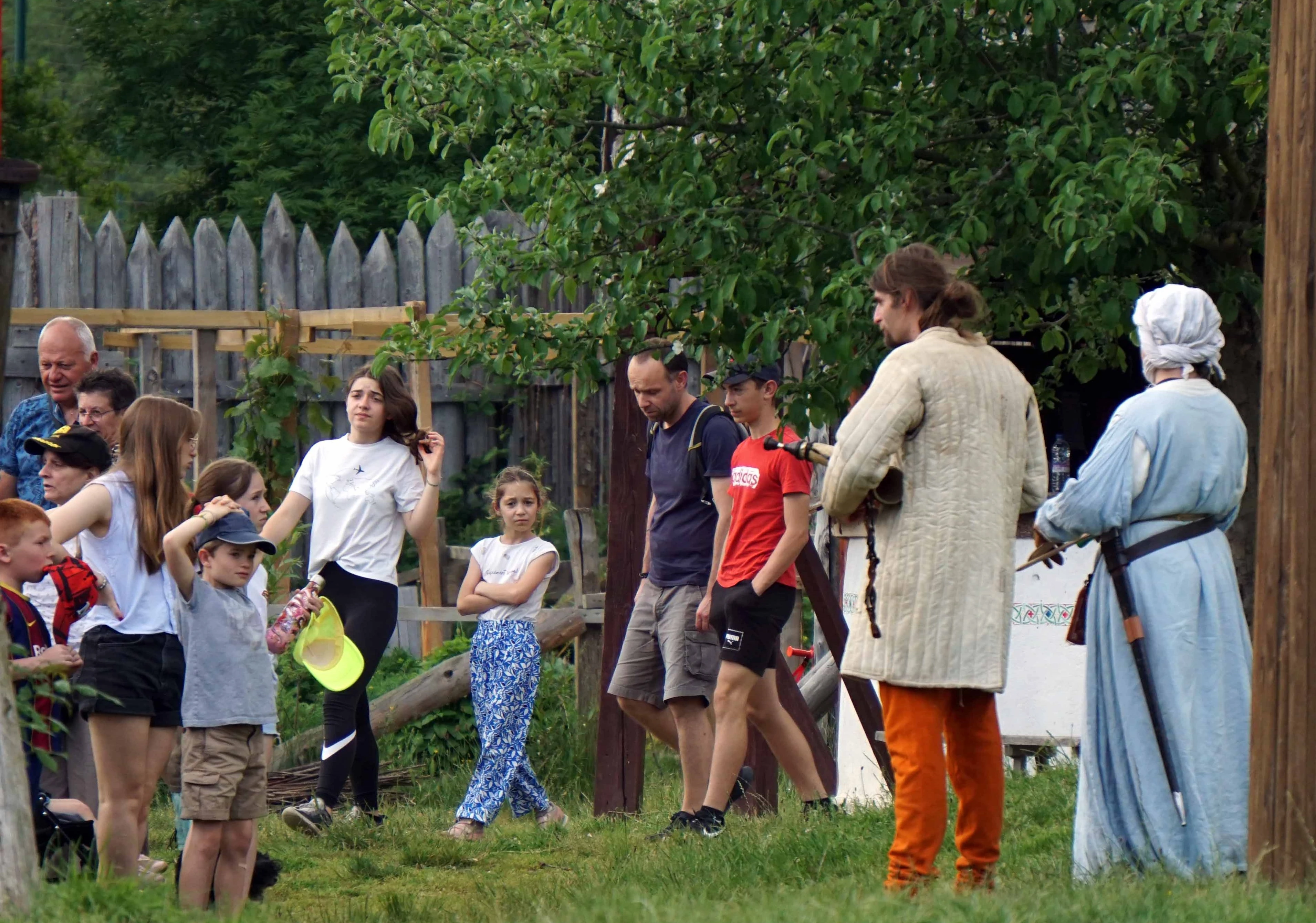 Accueil d'un groupe d'enfants
